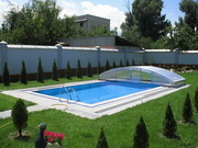 Отделка бассейна ПВХ пленкой (алькорплан). 