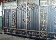 кованые перила, ворота