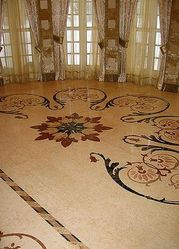 Полы и стены из натурального камня мрамора и гранита 