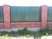 Заборы из профнастила