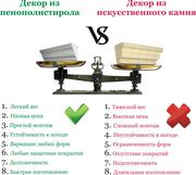 Колонны из пенопласта до конца недели скидка 50%