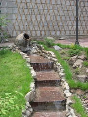 Полив газон растения благоустройство