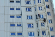 Утепление и герметизация межпанельных швов, рустов (наружные работы)