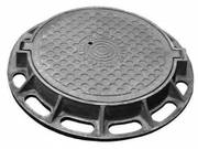 Канализационный люк чугунный С250,  тип-Л,  ГОСТ 3634-99