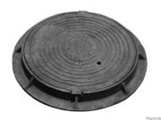 Канализационный люк из высокопрочного чугуна А15,  ГОСТ 3634-99