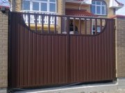 Изготовление ворот, заборов в Кредит.