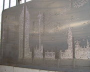 Забор металлический,  Астана