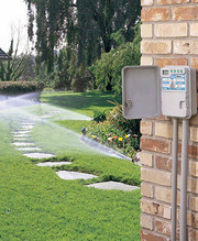 Монтаж автоматических систем полива.