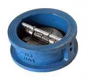 Клапаны обратные двухстворчатые межфланцевые чугунные «Хлопушка»