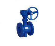 Затворы чугунные фланцевые с редукторным приводом                     