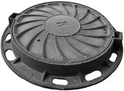 Люк чугунный,  тип-Т,  круглый,  ВК,  ГТС,  ТС