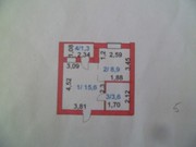 Продам 1 комнатную квартиру Лесная поляна рядом со школой