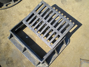 Дождеприемники чугунные ГОСТ 26008-83 нагрузка 40 тн разм 830*700*130