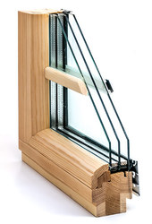 Деревянные окна из Сосны Астана