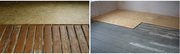 Монтаж деревянного пола     