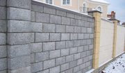 Строительство забора из блоков
