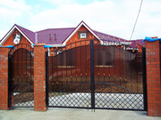 Заводские кованные ворота, изделия