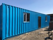 контейнер жилой,  мобильный,  утепленный вагончик - дома Алматы , бытовки